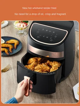 Image Deerma Oil-free Air Fryer Household Appliances Intelligent Large Capacity Automatic Multi-function Chip Machine Touch Screen