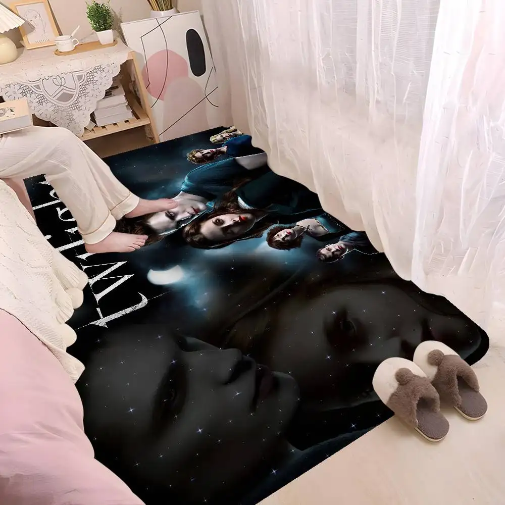 Movie Twilight Room Mats Anti-slip Absorb Water Long Strip Cushion Bedroon Mat Household Carpets
