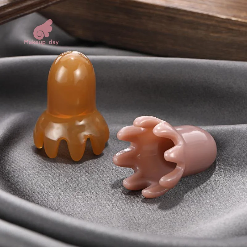 

Octopus Massage Comb Head Meridian Scraping Scalp Massage Brush Acupuncture Gua Sha Massage Comb Fatigue Relief Massage