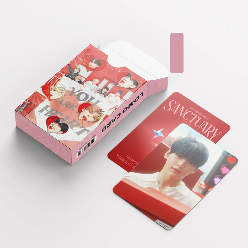 92pcs KPOP YeonJun SooBin TaeHyun Photocards Sticker The Star Chapter: SANCTUARY Album Laser LOMO Cards BeomGyu Fans Collections