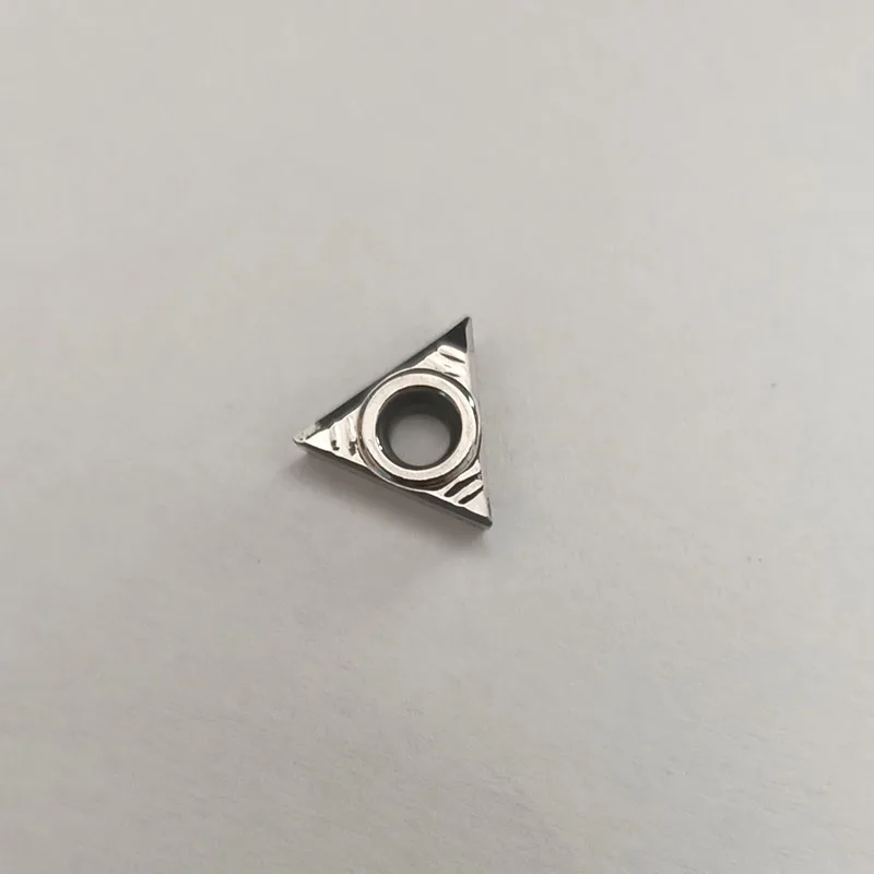 10pcs TCGT090202 AK TCGT090204 Broing Tools Carbide Inserts CNC Lathe Turning blade for Non-ferrous metal, Aluminum Copper Wood