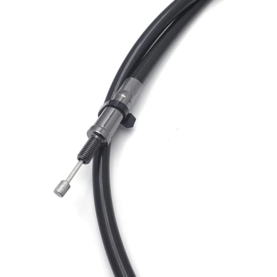 14 بوصة تمديد المقود كابل مجموعة خط الفرامل تمديد أسود متوافق مع 20072010 سوفتيل FXSTC FXST 2007 سوفتيل