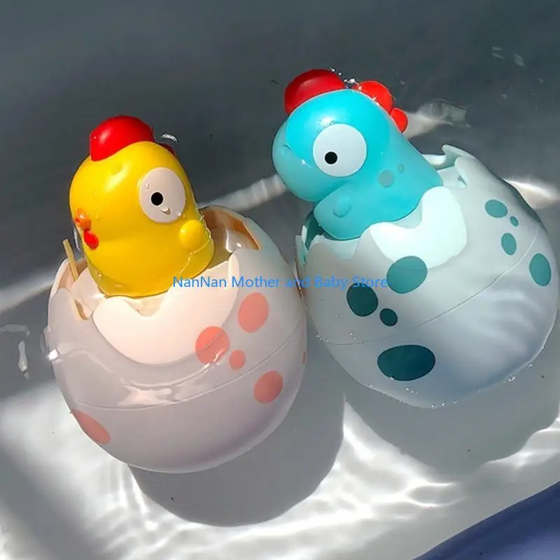 

Children Bath Water Playing Toy Spraying Water Chicken Dinosaur Bath Toy