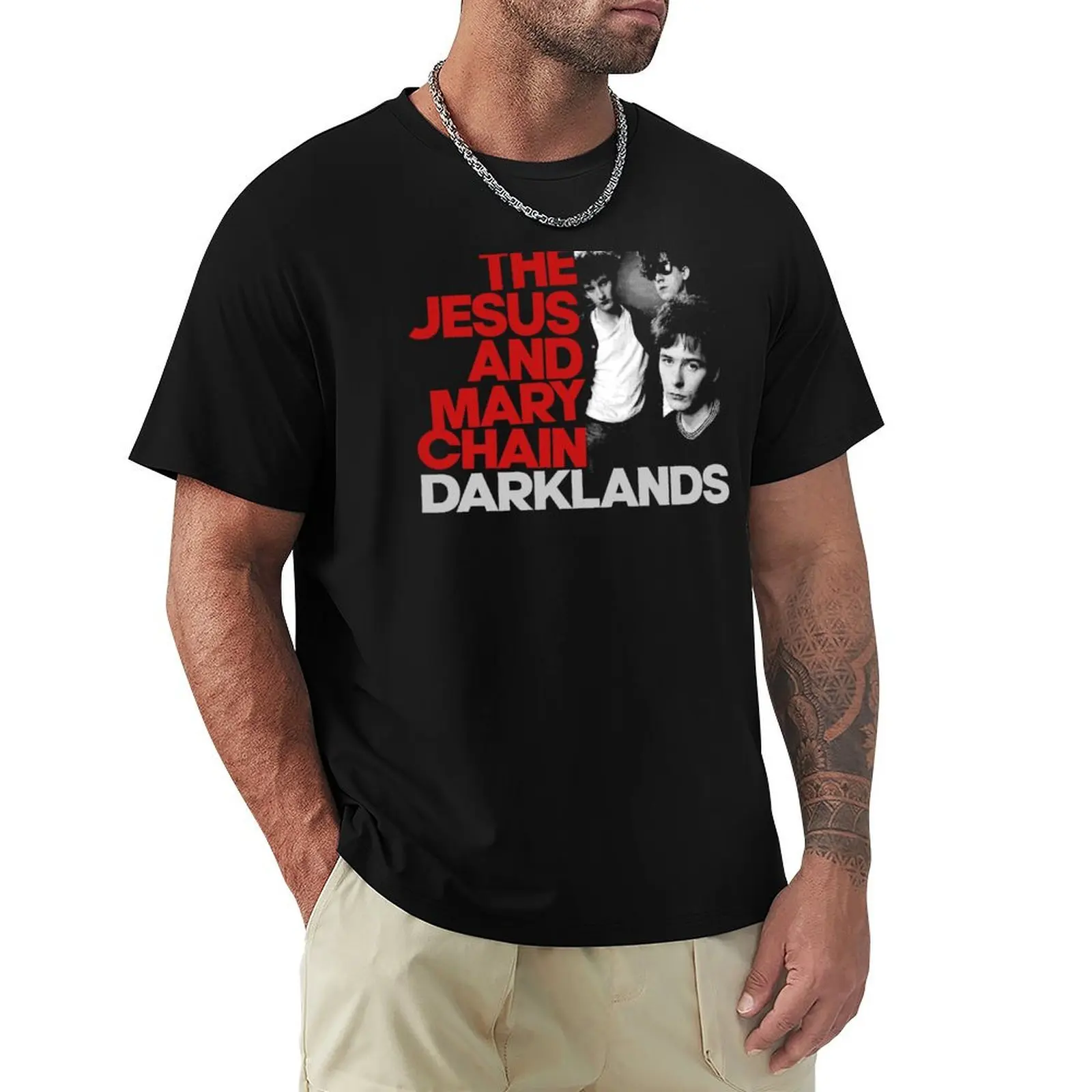 Camiseta JAMC 80's Darklands, camiseta ligera para vacaciones