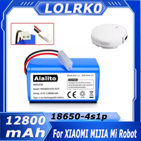 12800mAh Battery H18650CH-4S1P for Xiaomi Mi Robot Vacuum Mop Essential MJSTG1, Mijia G1 14.8V, SKV4136GL, Tefal Explorer Series