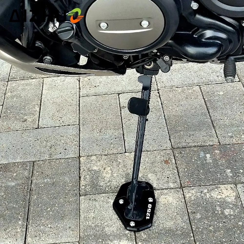 2021-2026 Kickstand Foot Side Stand Extension Pad Support Enlarge Plate For Pan America Special 1250 RA1250 S ST CVO RA1250S RA1