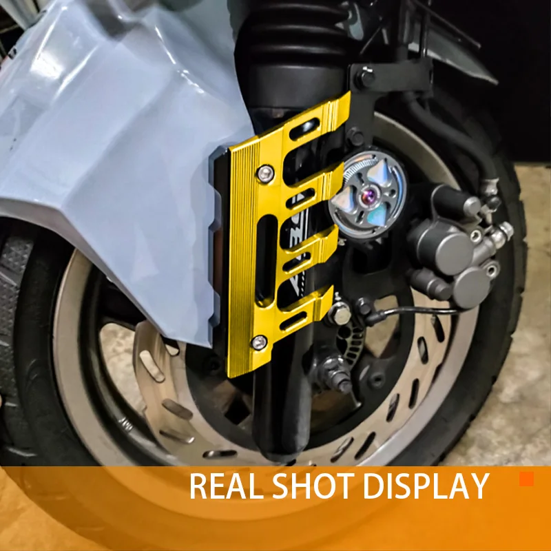 For Yamaha NMAX155 NMAX125 NMAX 155 125 Motorcycle CNC Mudguard Front Fork Protector Guard Block Front Fender Slider Accessories