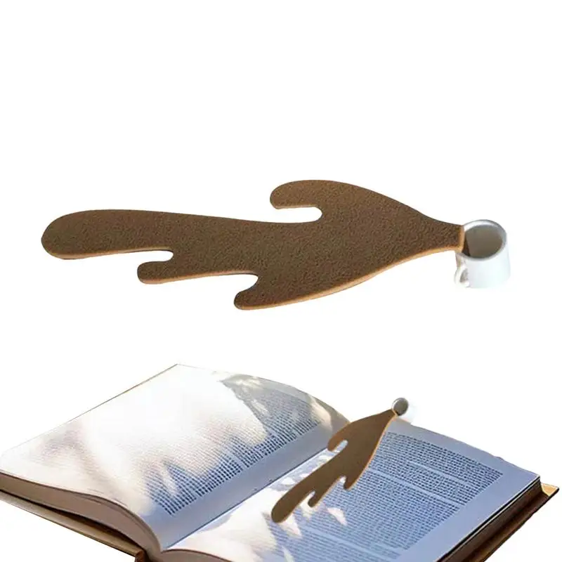 engracado coffee cup bookmarks marcas para leitura de canto cute coffee separator marcadores engracados 01