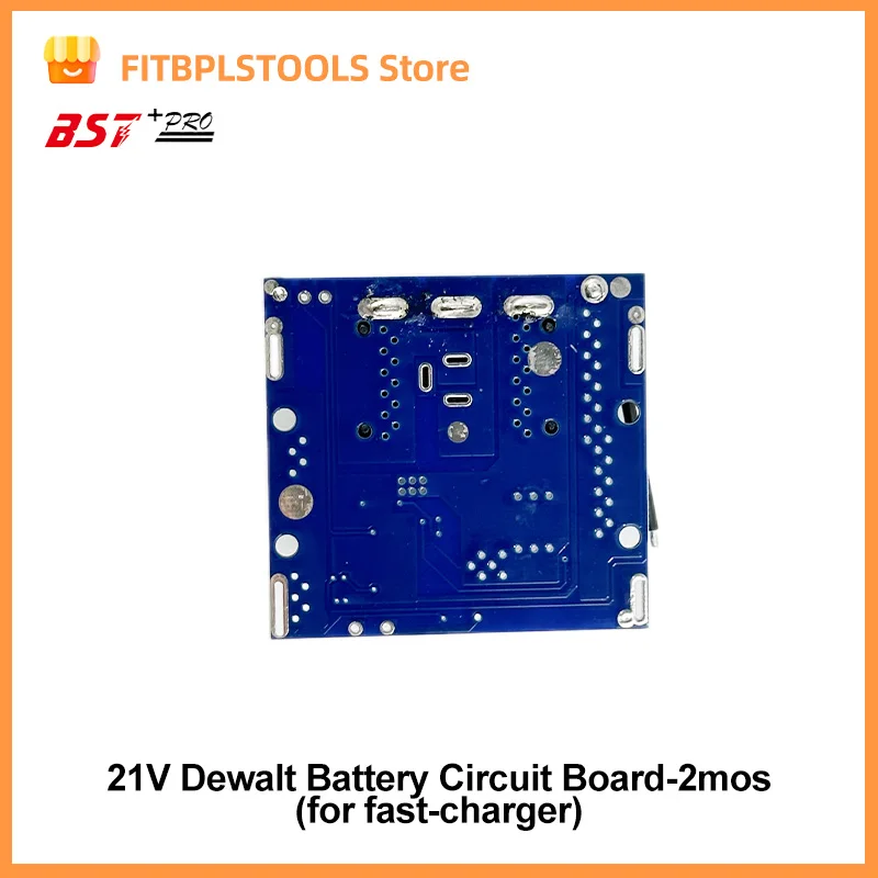 DC 21V  Lithium Battery Protection Board Electric Drill Wrench Angle Grinder Protection Board BMS battery packs 1MOS And 2MOS