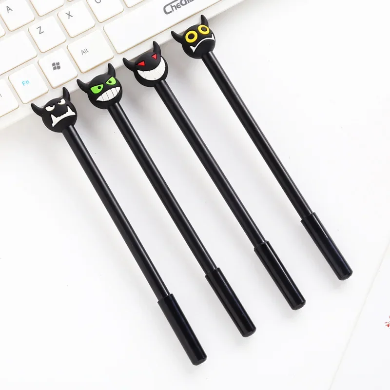 Creative Stationery Monster Neutral Pen Black Signature Pen Student Office Supplies Stationary