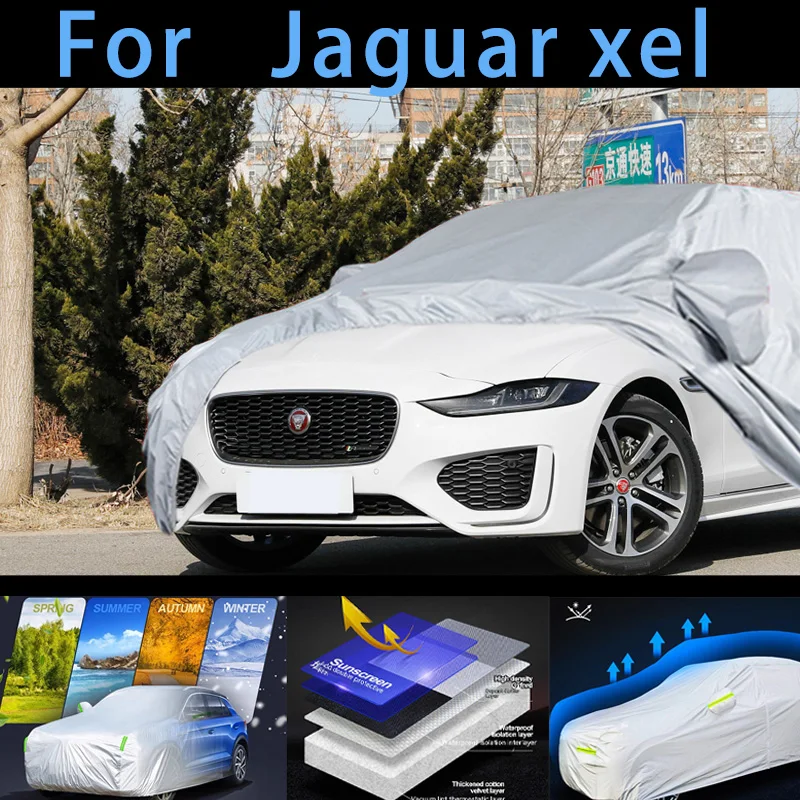 For   Jaguar xel  Car protective cover,sun protection,rain protection, UV protection,dust prevention auto paint protective