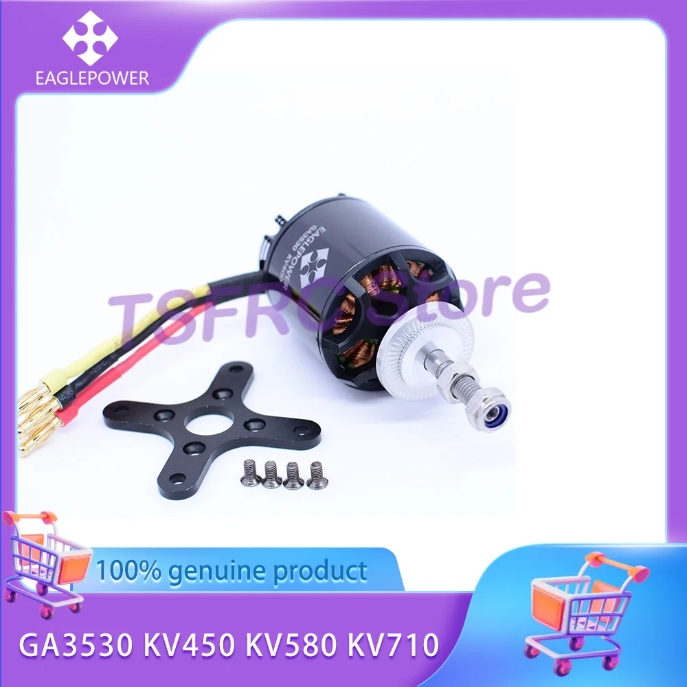 

Бесщеточный двигатель EaglePowe GA3530, двигатель с неподвижным крылом 4260