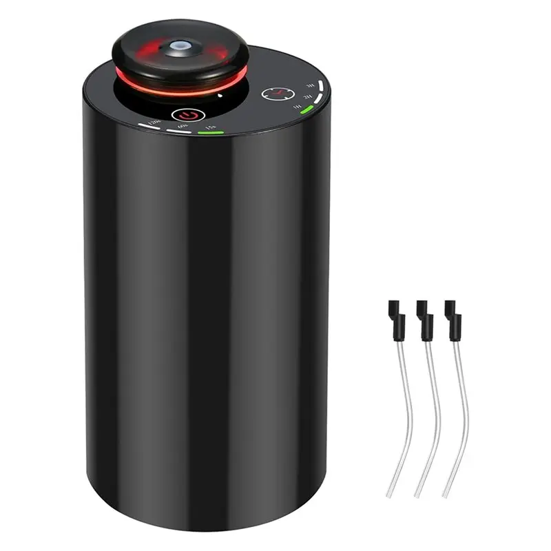 Diffusore senza acqua A98I-5X per nebulizzatore di oli essenziali con 3 modalità di nebbia, 4 timer, LED a 7 colori - Diffusore per aromaterapia