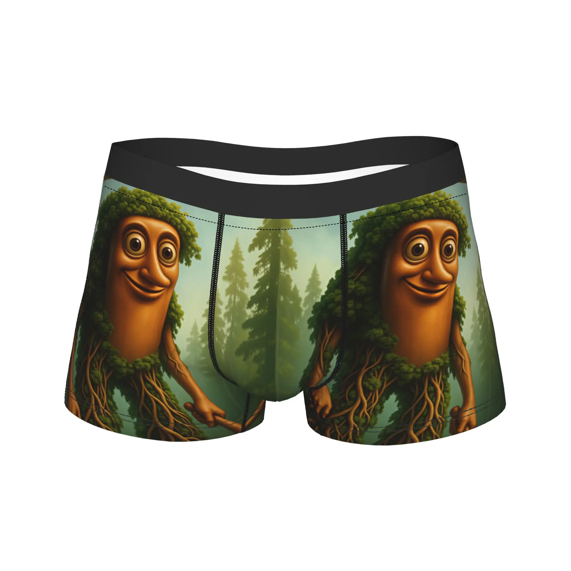 Tung Tung Sahur Forest Giant Tree Monster Underwear  Men Panties Custom Comfortable Boxer Shorts Quality Shorts Briefs Big Size