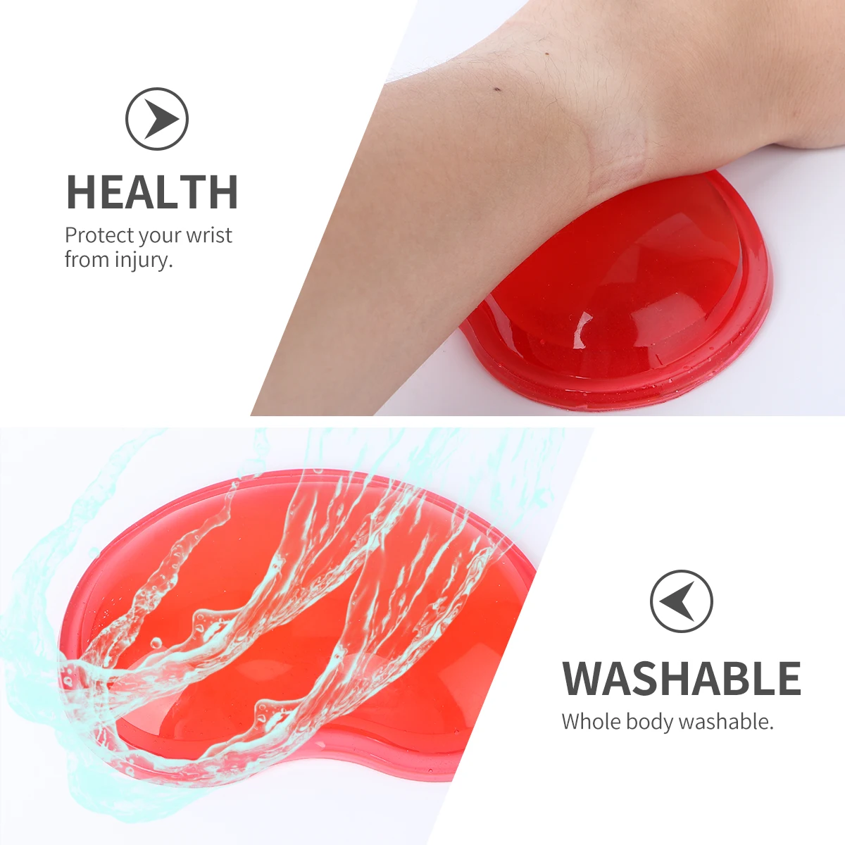 

Heart Shaped Mouse Pad Support Cushion Wrist Rest Computer Pads for Desk Heart-shaped