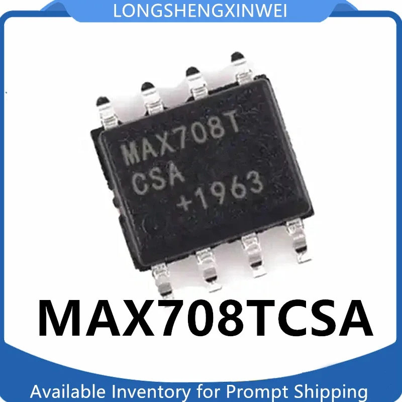 1PCS New Original MAX708TCSA MAX708T SOP8 Chip Monitoring and Reset Circuit Chip Stock