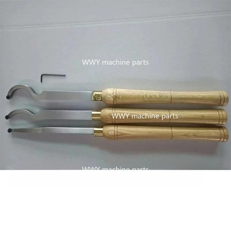 1Pcs Woodworking Tool Wooden Handle Bowl Cutter Hollow Knife Replaceable 8.9mm Blade Wood Turning Tool