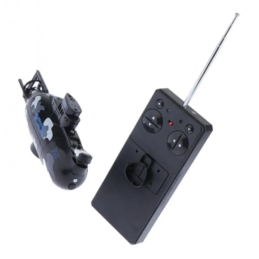 Steerable Remote Control Submarine Aquatic Plastic Electric Toy Vessel Boat Model Gift for Water Bath Pool Use