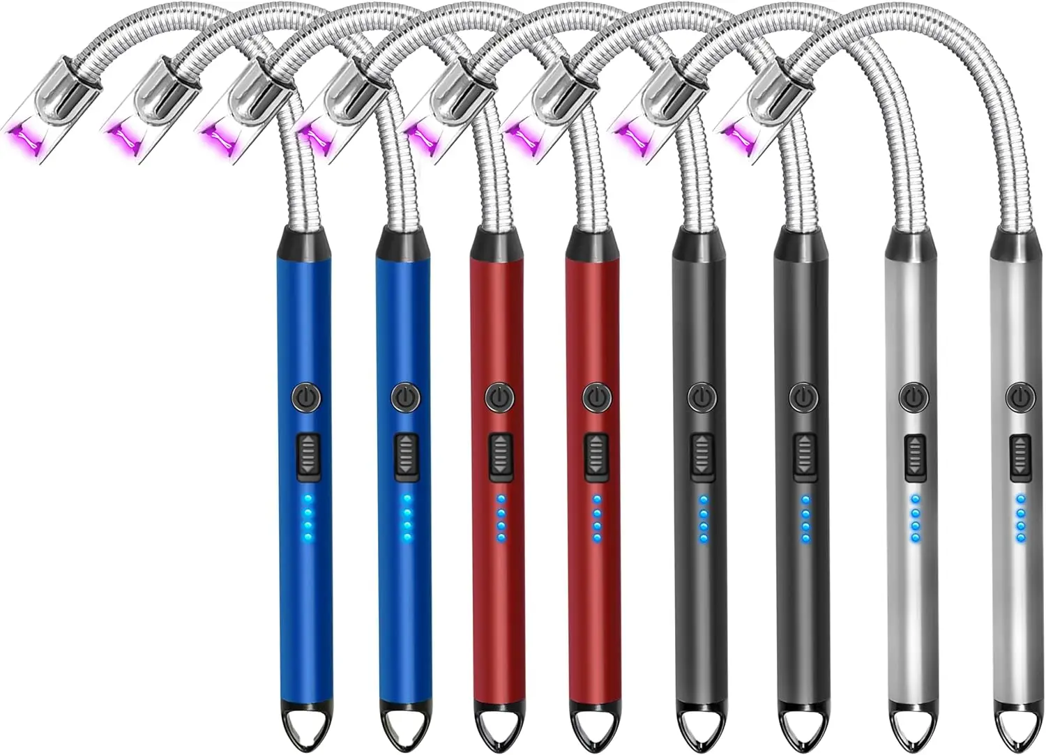 

Rechargeable USB Arc Lighter, Flexible Neck for Candles BBQ Camping Fireworks, Flameless & Safe