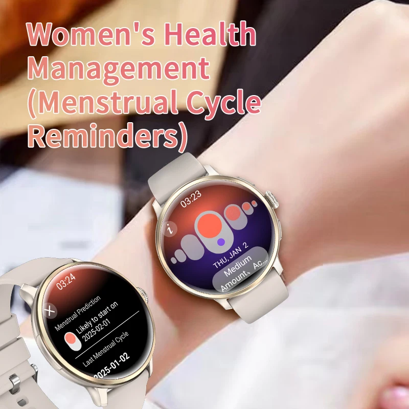 Lady Smart Watch with AMOLED Display & Video Call