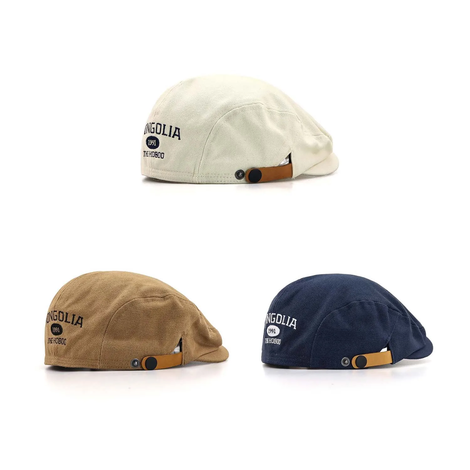 

Панк обратный ход носить шляпу, хлопковая мытая кепка, берет для мужчин и женщин, берет в стиле ретро, регулируемая шляпа художника, шапка-бини с вышивкой букв