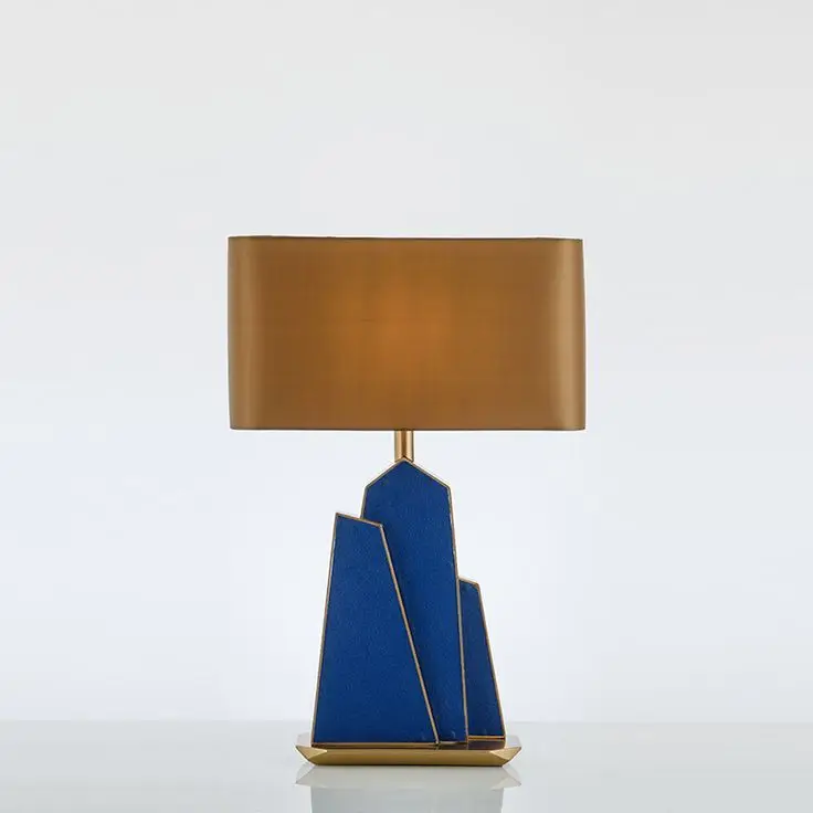 Customized luxury dining table night light Modern fashion Led table lamp Living room marble table lamp night light Led desk