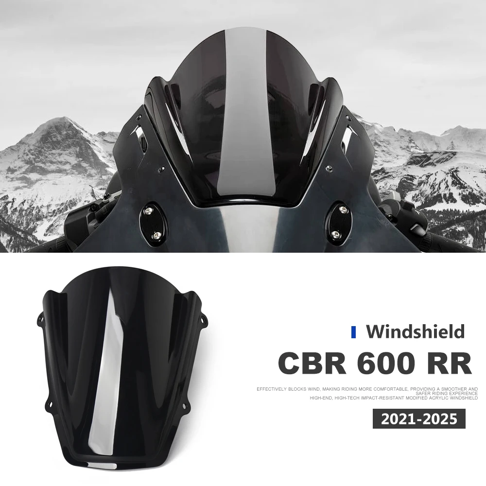 

Motorcycle Windshield Windscreen For Honda CBR600RR CBR 600 RR CBR600 RR Odometer Visor Front Wind Shield Screen Wind Deflectors