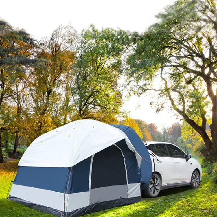 Outdoor Sunshade Rv Tent Awning Camping Portable Suv Garage Rainproof Windproof Shade Rear Mounted Car Tents customcustom