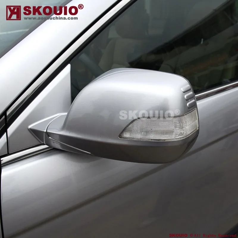 Auto Side Mirror Electric Folding Car Door Rearview Mirror With Turn Signal For Honda CRV RE2 RE4 2007 SKOUIO 73