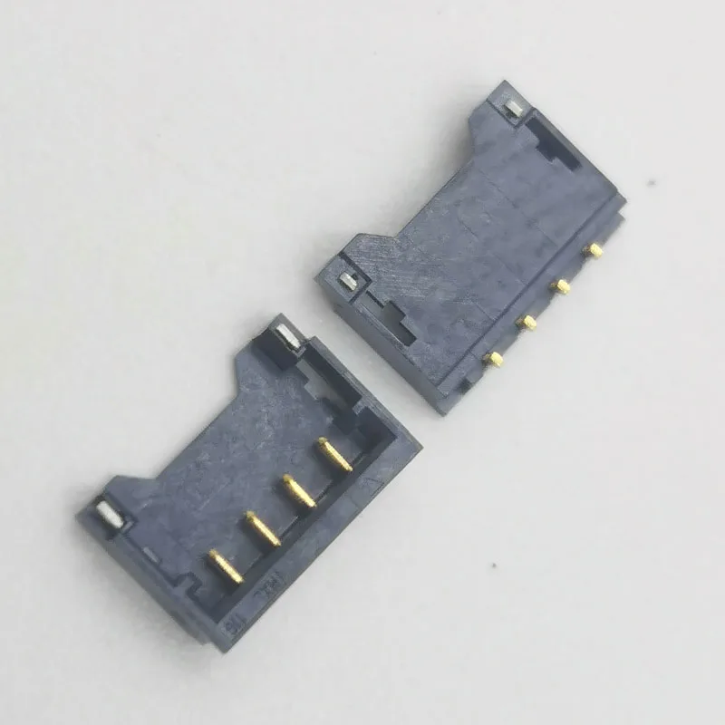 5-10Pcs Speaker Flex FPC Audio Connector Jack Contact Clip On Board Motherboard For Ipad 2 A1395 A1396 A1397 J3700 Ipad2 4Pin