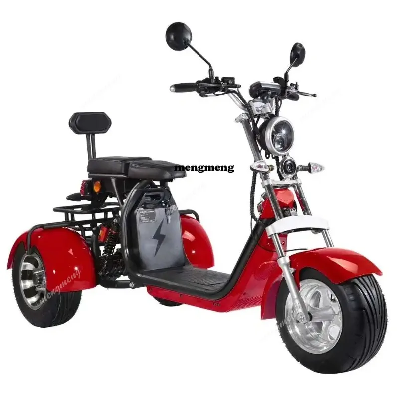 hot selling 3 Wheel Electric  Colorful Desgin New Eec Approved 13inch Aluminum Wheel Citycoco