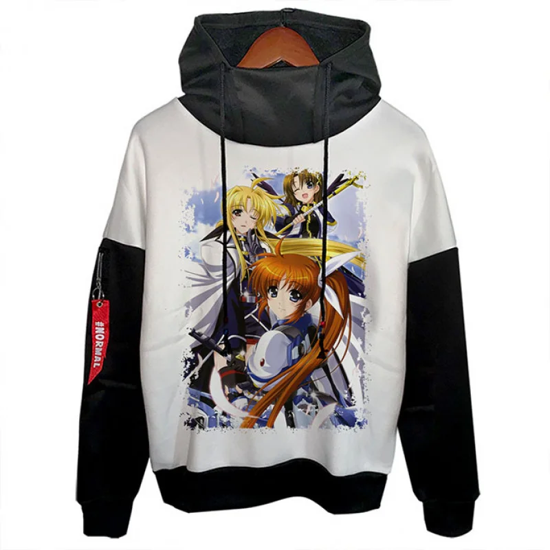 العصرية مقنعين Fce البلوز Harajuku Sle طويل Sve جولة Ne طباعة ملابس الشارع الشهير للنساء عبر الحدود ip #2