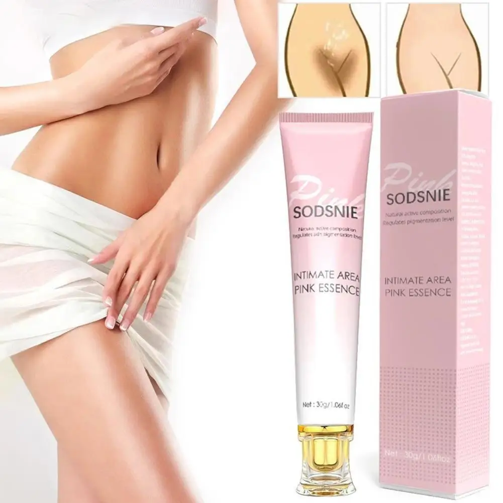 Pink Essence Cream Private Parts Underarm Bleaching Care Cream Body Butt Lightening Darkness Serum Knee Body Beauty Removal P0Q3