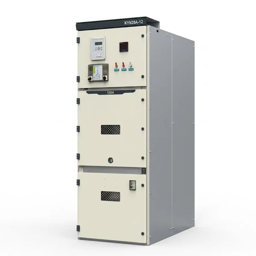 KYN28A-12 12kV Indoor Moveable High Voltage Switchgear AC Metal Armored Power Distribution Panel for Infrastructure Project
