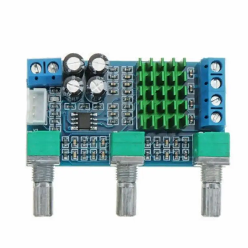 XH-M567 TPA3116D2 Dual Channel Digital Amplifier Board High Low Adjust