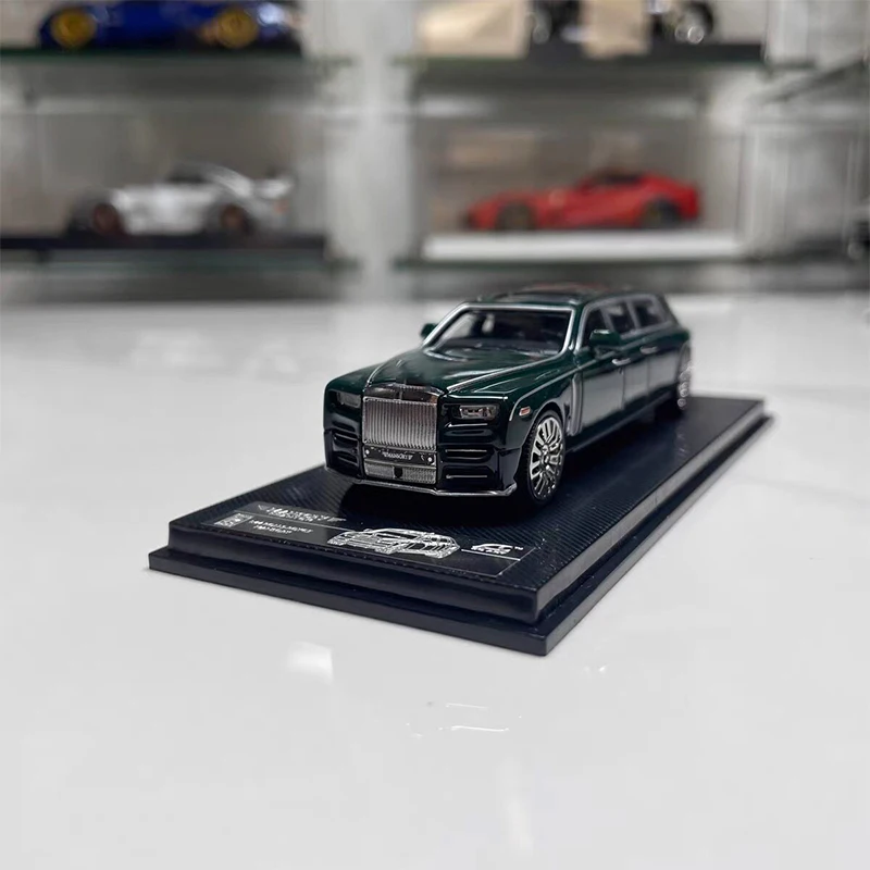 SC 1:64 Simulated High-end Luxury Extended Version Alloy Car Model Advanced Collection Ornaments Limited Edition