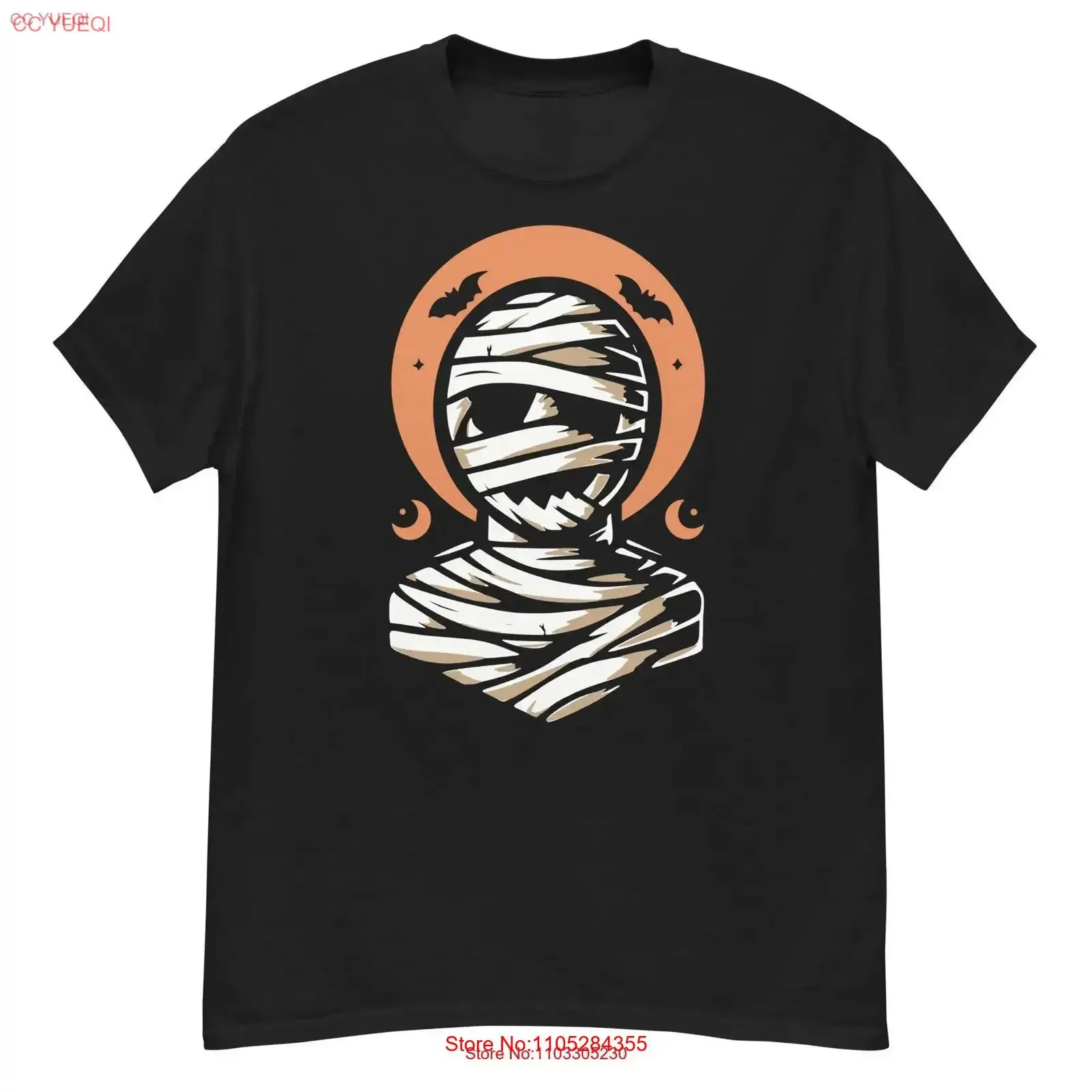 The Mummy T Shirt vintage Washed Top For Everyday Wear Stretched streetwear Unisex Stylish Comfortable Versatile Soft homme
