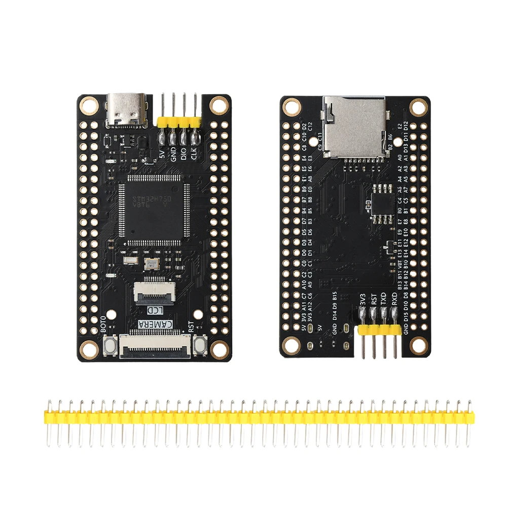 STM32H750VBT6 STM32H750 Development Board STM32 System Board M7 Core Board Type-C Interface With Pin Header