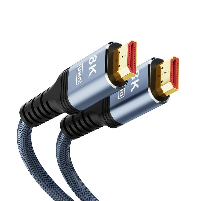 8K UHD Cable 4K 120Hz HDMI-Compatible 2.1 Cable 8K Support HDR EARC for TV Xbox Projector PS5 Audio Cable