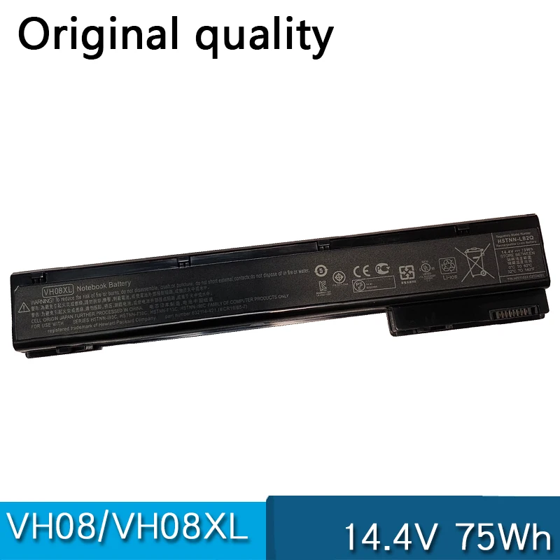 Новый аккумулятор VH08 VH08XL 14,8 в, 73 Втч для HP EliteBook 8560 Вт, 8570 Вт, 8760 Вт, 8770 Вт, HSTNN-IB2P LB2P, F10C, I93C, QK641AA, 632113-151, 141