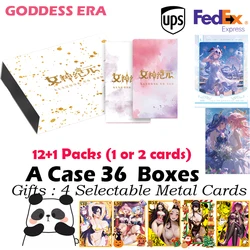 Goddess  Collection Card Goddess Era Card Hobby Anime CCG Waifu Card Swimming Bikini Suit Hutao Ganyu Doujin Rare Card Toy