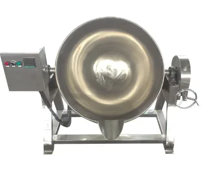Good price commercial cooking pots without mixing scraper tilting cooking tank candy cooker kettle