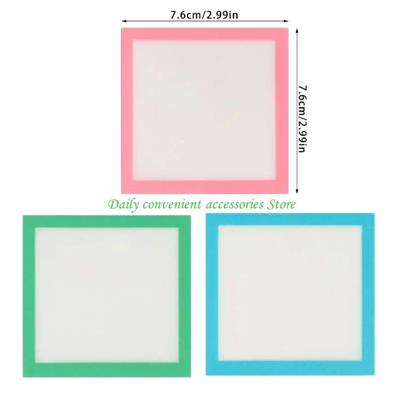 97QB Removable Crystal Look Note With Delicate Glitter Perfect For Gift Giving And Desktop Organization