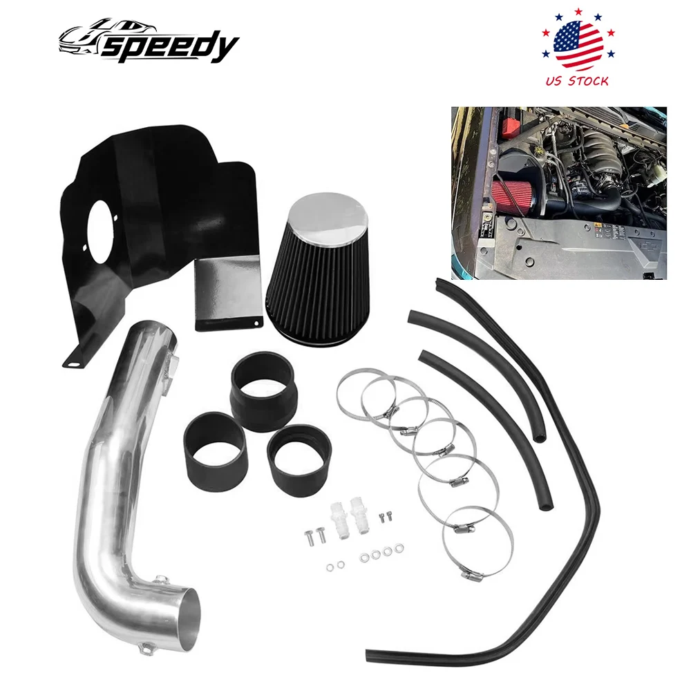 

Комплект впуска холодного воздуха + теплозащитный экран для Chevrolet GMC Cadillac 5.3L 6.2L AF-1026 2014-2019 гг.