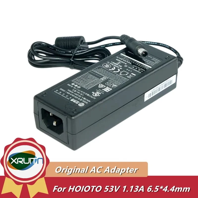 Genuine HOIOTO ADS-65LSI-48N-1 53060E AC Switching Adapter Charger For Dahua Video Recorder Power Supply 53V 1.13A 60W