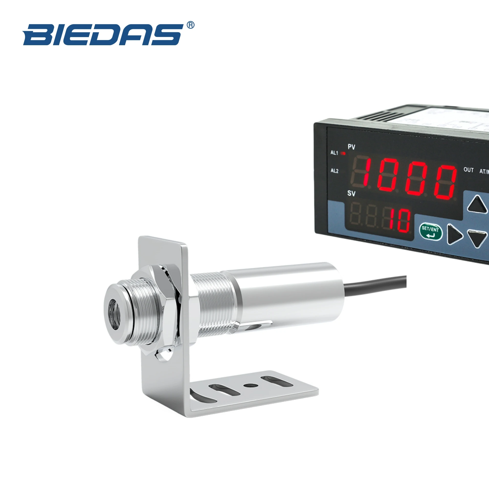 درجة حرارة مستشعر الأشعة تحت الحمراء من الفولاذ المقاوم للصدأ قابلة للتخصيص بالذكاء الاصطناعي للاستخدام الصناعي مع دعم OEM وODM #6