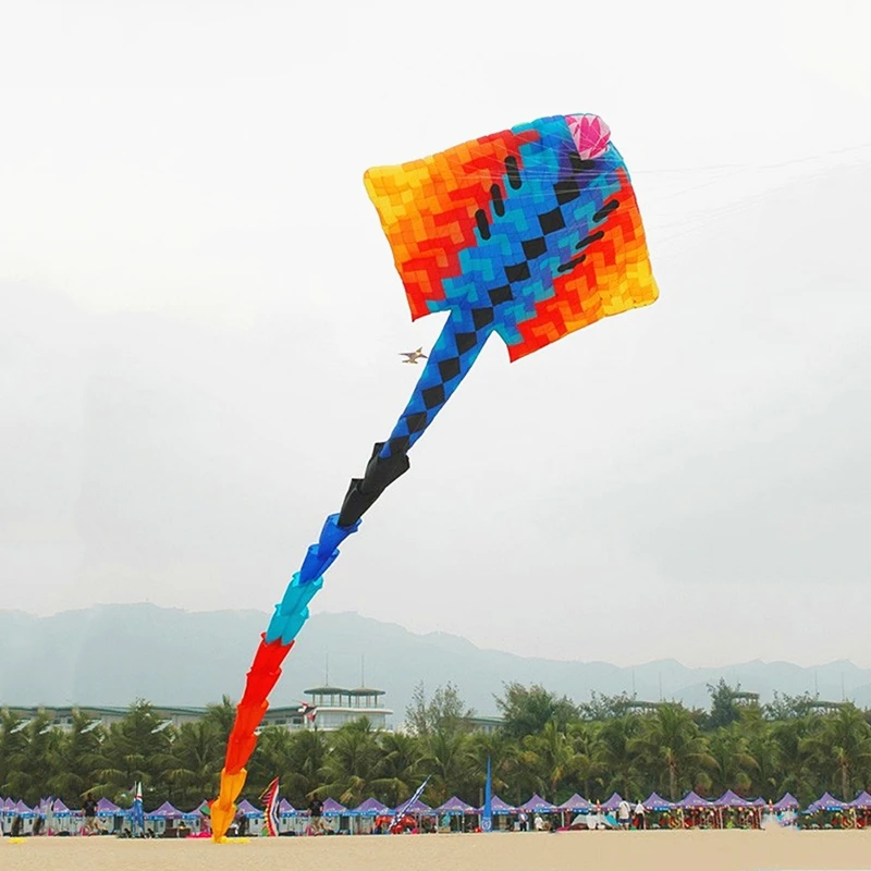 15m devil fish kite flying large soft kite for adults kites pendant diy colors professional kites inflatable toysgiant kite fun