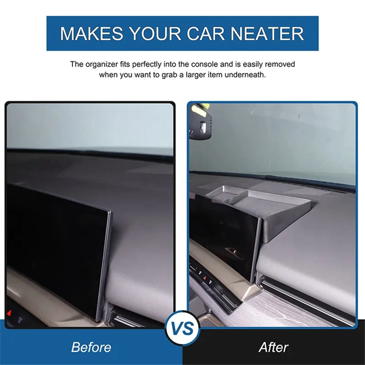 

N30R_For BMW 5 Series G60 2024 Center Console Dashboard Storage Box