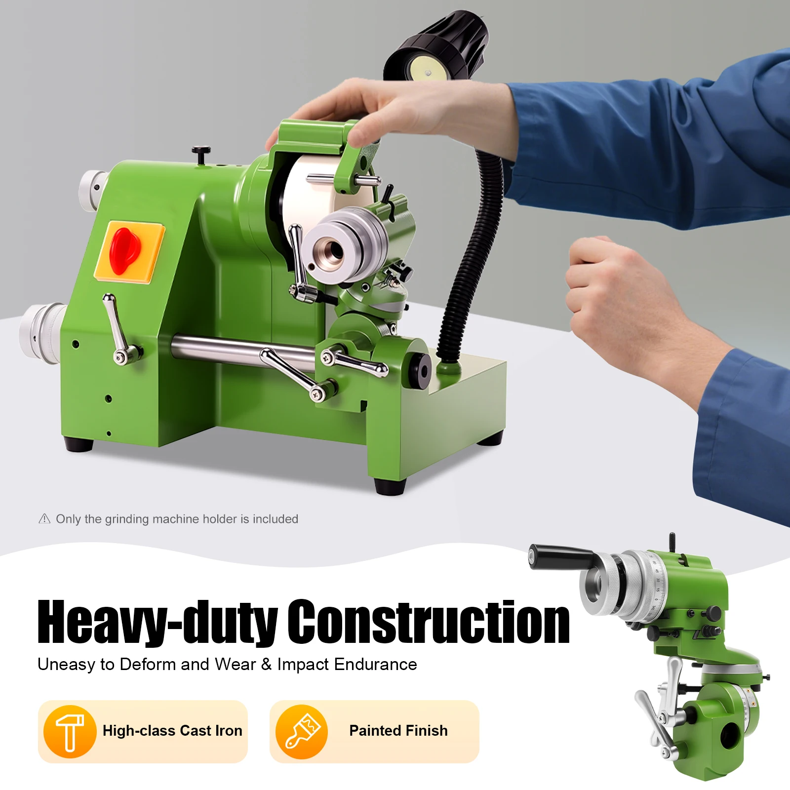 U2 Universal Cutter Grinder Tool 25mm Grinding Machine Tool Sharpener Mounting Holder For U2 Universal Grinding Machine