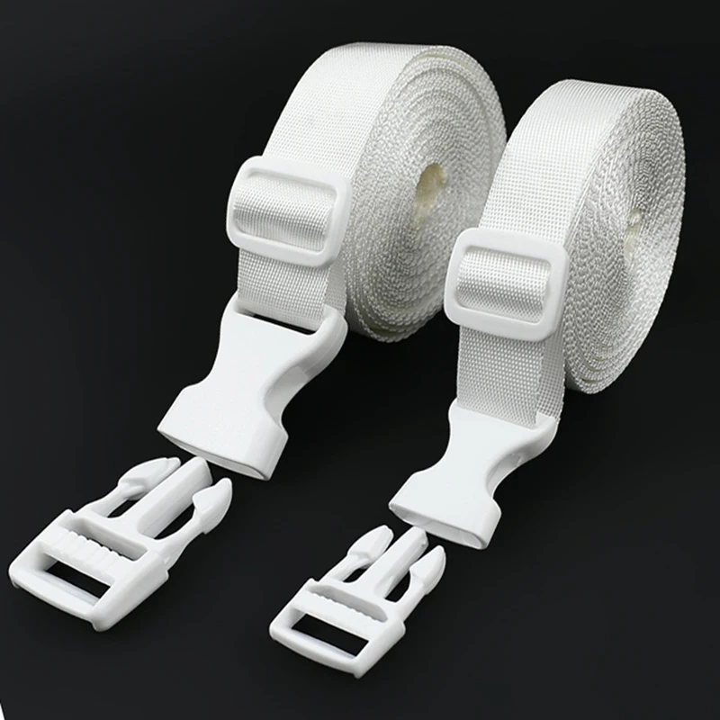 

1-5Sets Meetee Webbing Strap Plastic Release Buckles 20/25mm Dog Collar Repair Accessories Nylon Ribbon Adjust Tri-Glide Slider